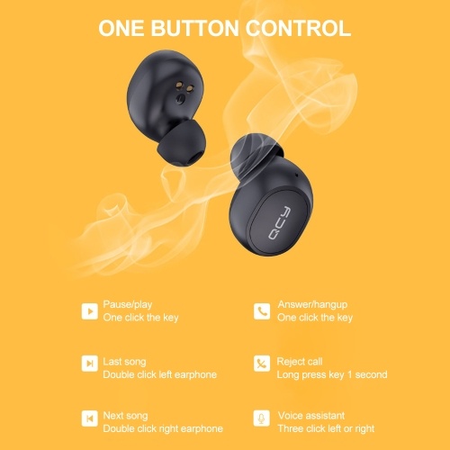 QCY M10 TWS BT5.0 Wireless Headset Pop-up Pairing APP Setting Stereo Music Sport Headphones
QCY M10 TWS BT5.0 Wireless Headset Pop-up Pairing APP Setting Stereo Music Sport Headphones