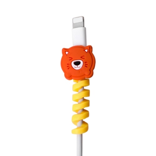 Silicone Flexible Cable Wire Protector Cute Animal Images Spiral Phones Charges Cable Saver Suit for All Cellphone Data Lines
Silicone Flexible Cable Wire Protector Cute Animal Images Spiral Phones Charges Cable Saver Suit for All Cellphone Data Lines