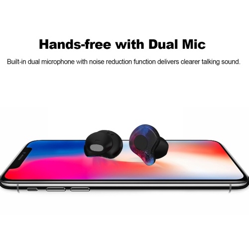 X12 Pro Wireless BT V5.2 Headphones Half In-ear Headsets Waterproof Sport Earphones Auto-pairing w/ 750mAh Charging Box
X12 Pro Wireless BT V5.2 Headphones Half In-ear Headsets Waterproof Sport Earphones Auto-pairing w/ 750mAh Charging Box