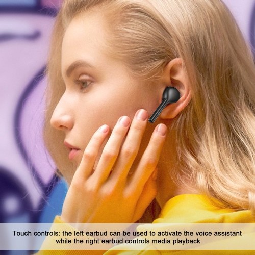 

Honor Flypods Lite Wireless Earphone TWS Bluetooth 4.2 Hi-Fi Waterproof IP54 Tap Control Hands-free Mic