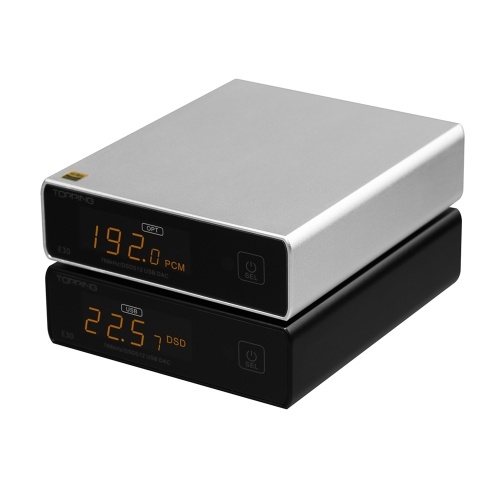 

TOPPING E30 USB DAC MINI HIFI Decoder AK4493 XU208 32bit/768k DSD512 Touch Operation with Remote Control Hi-Res Decoder