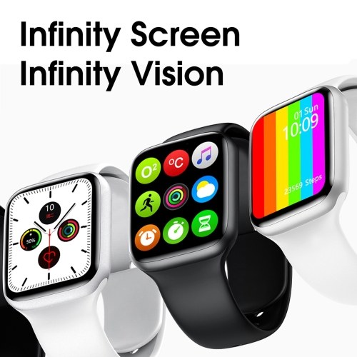 Smart Watch Fitness Tracker with 1.75'' Touch Screen Step Counter Activity Tracker Watch Supports Heart Rate Blood Pressure Monitor IP67 Waterproof Bracelet Wrist Band
Smart Watch Fitness Tracker with 1.75'' Touch Screen Step Counter Activity Tracker Watch Supports Heart Rate Blood Pressure Monitor IP67 Waterproof Bracelet Wrist Band