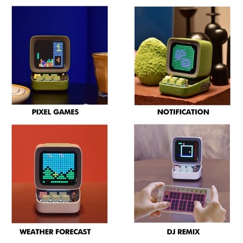 Divoom Ditoo Portable Retro Bluetooth Speaker Pixel Art DIY Box Alarm Clock with 16x16 LED Display Board APP Control Retro Game Player
Divoom Ditoo Portable Retro Bluetooth Speaker Pixel Art DIY Box Alarm Clock with 16x16 LED Display Board APP Control Retro Game Player