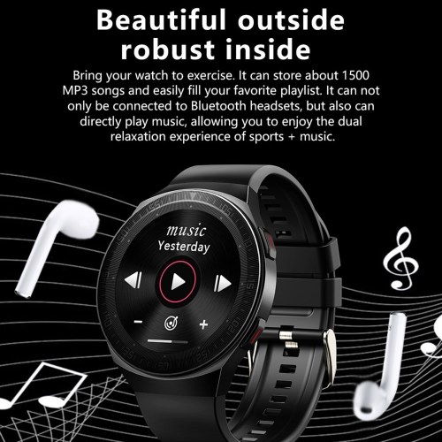 MT3 Smart Watch Fitness Tracker Color Touch Screen Support Music Control Heart Rate Sleep Monitoring Message Push
MT3 Smart Watch Fitness Tracker Color Touch Screen Support Music Control Heart Rate Sleep Monitoring Message Push