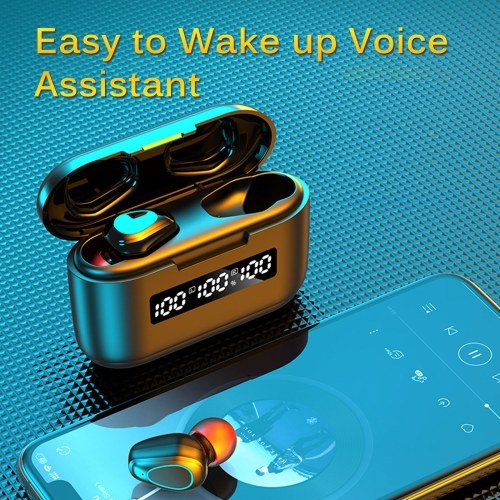 G40 True Wireless Earbuds BT 5.1 Headphones Sports Headset with Mic LED Display USB Output Power Bank
G40 True Wireless Earbuds BT 5.1 Headphones Sports Headset with Mic LED Display USB Output Power Bank