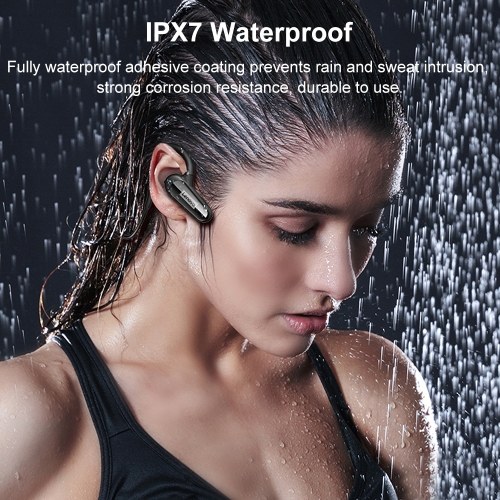 

Lenovo XE06 Wireless BT5.0 Headphones Painless Hanging Earphone with Microphone Ear Hook Sports Headset IPX7 Waterproof Air Conduction Binaural Earpiece