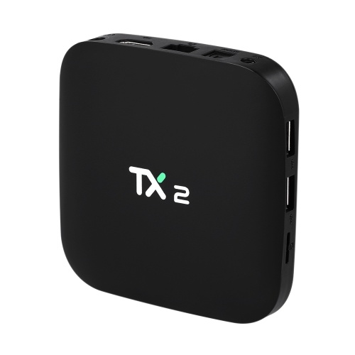 TX2 Smart Android TV Box Android 6.0 Rockchip RK3229 Quad Core UHD 4K VP9 H.265 Mini PC 2GB / 16GB DLNA WiFi LAN HD Media Player US Plug
TX2 Smart Android TV Box Android 6.0 Rockchip RK3229 Quad Core UHD 4K VP9 H.265 Mini PC 2GB / 16GB DLNA WiFi LAN HD Media Player US Plug