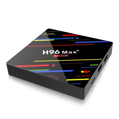 H96 Max+ Android 8.1 Smart TV Box RK3328 Quad Core 64 Bit KODI 18.0 UHD 4K Set Top Box VP9 H.265 4GB / 32GB 2.4G / 5G WiFi LAN BT4.0 HD Media Player
H96 Max+ Android 8.1 Smart TV Box RK3328 Quad Core 64 Bit KODI 18.0 UHD 4K Set Top Box VP9 H.265 4GB / 32GB 2.4G / 5G WiFi LAN BT4.0 HD Media Player