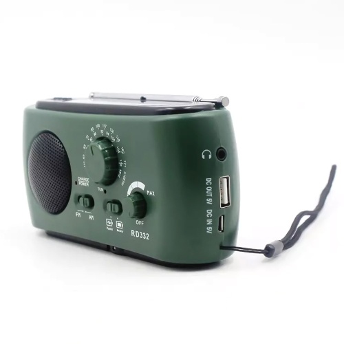 Multiple Use Solar Powered Power Generation by Hand FM Radio 3LED Flashlight USB Charging Emergency Charger Emergency Alarm With Earphone Cable Hole Design
Multiple Use Solar Powered Power Generation by Hand FM Radio 3LED Flashlight USB Charging Emergency Charger Emergency Alarm With Earphone Cable Hole Design