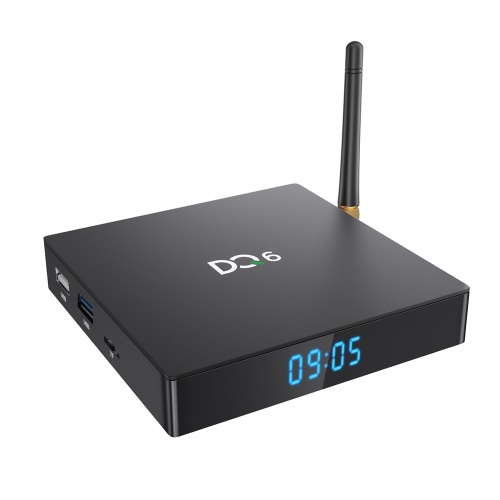 DQ6 Android 10.0 Smart TV Box RK3318 Quad Core 64 Bit UHD 4K Media Player VP9 H.265 4GB/32GB 2.4G/5G WiFi BT4.2 Digital Display Remote Control
DQ6 Android 10.0 Smart TV Box RK3318 Quad Core 64 Bit UHD 4K Media Player VP9 H.265 4GB/32GB 2.4G/5G WiFi BT4.2 Digital Display Remote Control