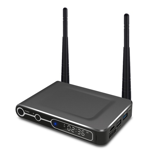 Smart Android 9.0 TV Box S922X Cortex-A73+A53 2GB / 16GB 2.4G & 5G WiFi 1000M LAN H.265 VP9 Decoding Miracast HD Media Player BT 4K HD Set Top Box
Smart Android 9.0 TV Box S922X Cortex-A73+A53 2GB / 16GB 2.4G & 5G WiFi 1000M LAN H.265 VP9 Decoding Miracast HD Media Player BT 4K HD Set Top Box