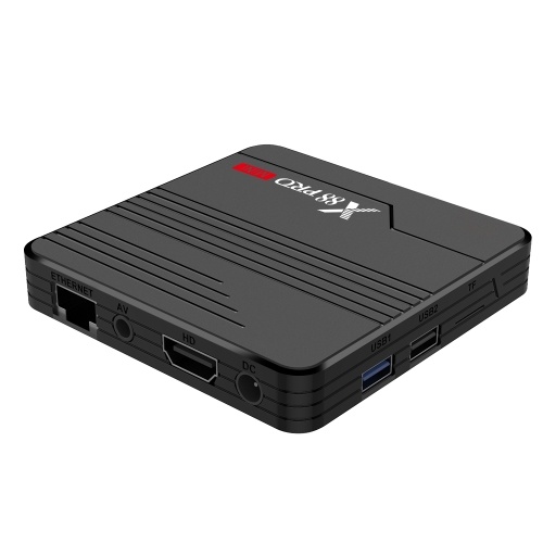 X88 Pro mini Smart Android 9.0 TV Box Amlogic S905X3 Cortex-A55 4GB / 32GB 2.4G & 5G WiFi 100M LAN H.265 VP9 Decoding HD Media Player BT Set Top Box
X88 Pro mini Smart Android 9.0 TV Box Amlogic S905X3 Cortex-A55 4GB / 32GB 2.4G & 5G WiFi 100M LAN H.265 VP9 Decoding HD Media Player BT Set Top Box