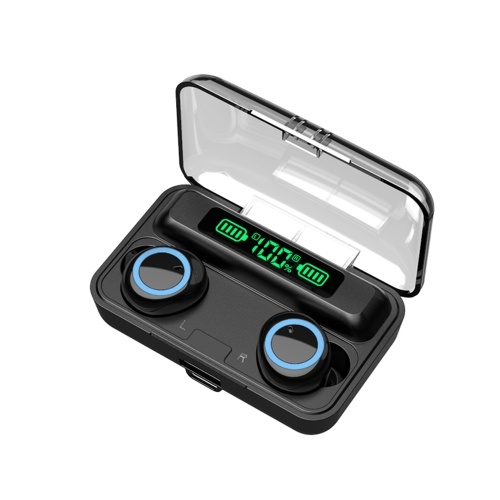 F9-3 Bluetooth 5.1 TWS Earbuds True Wireless Headphones Touch Control 2800mAh Charging Box Battery Power Display Mini Sports Twins Headset with Microphone USB Output
F9-3 Bluetooth 5.1 TWS Earbuds True Wireless Headphones Touch Control 2800mAh Charging Box Battery Power Display Mini Sports Twins Headset with Microphone USB Output