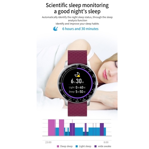 1.28'' TFT LCD Screen Smartwatch Fitness Tracker IP68 Waterproof with Heart Rate & Sleep Monitor
1.28'' TFT LCD Screen Smartwatch Fitness Tracker IP68 Waterproof with Heart Rate & Sleep Monitor