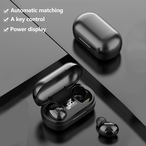 BT Earphones Intelligent Charge Warehouse Digital Display Mini No Wire BT Sports Earphones
BT Earphones Intelligent Charge Warehouse Digital Display Mini No Wire BT Sports Earphones