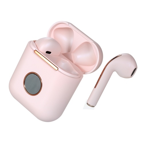 X1 Wireless BT Headphones Ergonomic Semi-in-ear Sports Earbuds with LED Display Screen Intelligent Touch Control Black
X1 Wireless BT Headphones Ergonomic Semi-in-ear Sports Earbuds with LED Display Screen Intelligent Touch Control Black