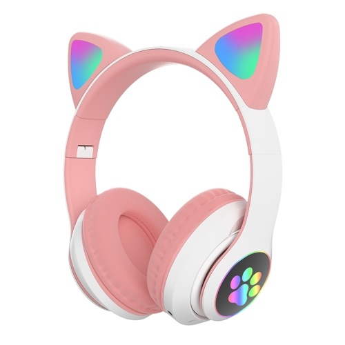 Складная гарнитура Cat Ear BT 5.0 с эффектом RGB-подсветки 40-миллиметровый блок драйвера Поддержка проводного подключения AUX / воспроизведения карт TF / режима FM, черный
Складная гарнитура Cat Ear BT 5.0 с эффектом RGB-подсветки 40-миллиметровый блок драйвера Поддержка проводного подключения AUX / воспроизведения карт TF / режима FM, черный
