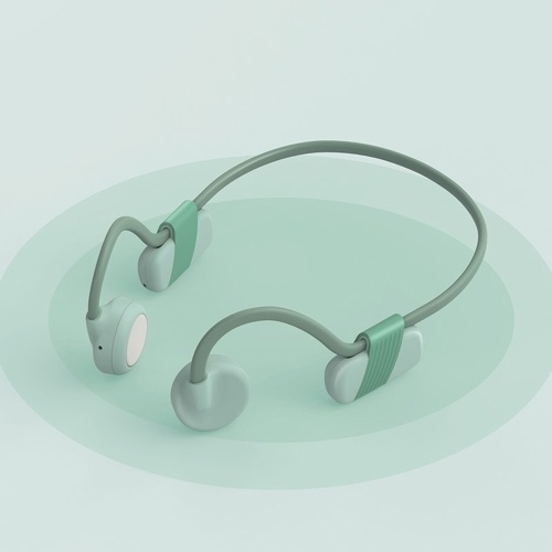 BT 5.0 Bone Conduction Headset Open-ear Headphone Ear Hanging Design Flexible Band 3 Controlling Buttons IPX6 Waterproof, Green
BT 5.0 Bone Conduction Headset Open-ear Headphone Ear Hanging Design Flexible Band 3 Controlling Buttons IPX6 Waterproof, Green