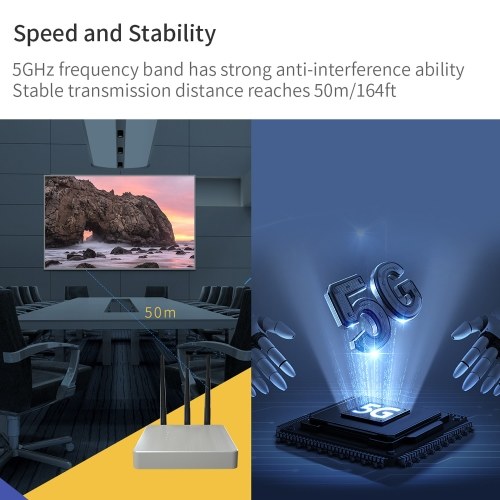 K12 Intelligent Wireless Conference Presentation System 4K HD Signal Transmitter Receiver
K12 Intelligent Wireless Conference Presentation System 4K HD Signal Transmitter Receiver