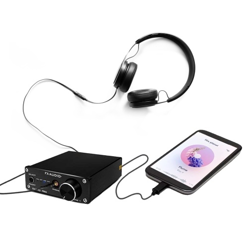 FX-AUDIO X3PRO DAC Digital to Analog Converter Headphone Amplifier Car Audio Amplifier Optical/PC-USB/Coaxial DC5V US Plug Silver
FX-AUDIO X3PRO DAC Digital to Analog Converter Headphone Amplifier Car Audio Amplifier Optical/PC-USB/Coaxial DC5V US Plug Silver