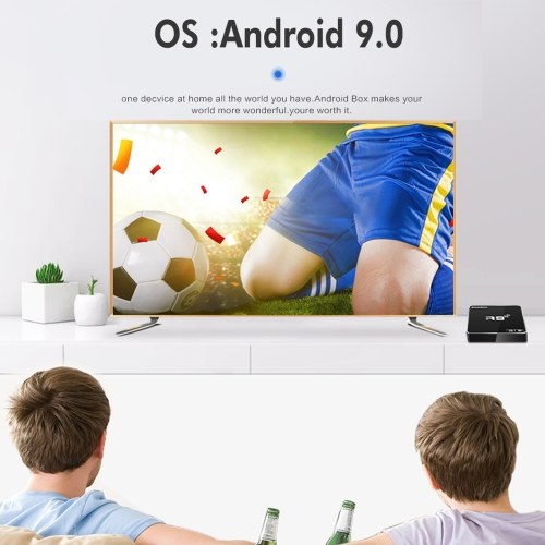R9 Android 9.0 2.4G/5G WiFi Digital TV Box 4K Media Player with Remote Control
R9 Android 9.0 2.4G/5G WiFi Digital TV Box 4K Media Player with Remote Control