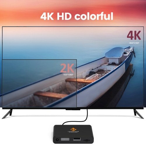 X8 4K Digital Media Player Mini TV Box Advertsing Machine TF Card U Disk Playback H.265/HEVC Loop Play Auto Play with Remote Control
X8 4K Digital Media Player Mini TV Box Advertsing Machine TF Card U Disk Playback H.265/HEVC Loop Play Auto Play with Remote Control