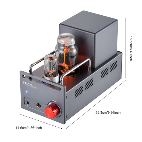 xDuoo TA-26S High Performance Tube Amplifier 6N8P Tube Pre-amp 6N5P Tube Buffer Tube Headphone Amplifier 500mW Output Power with 4.4mm/6.35mm Headphone Jack
xDuoo TA-26S High Performance Tube Amplifier 6N8P Tube Pre-amp 6N5P Tube Buffer Tube Headphone Amplifier 500mW Output Power with 4.4mm/6.35mm Headphone Jack