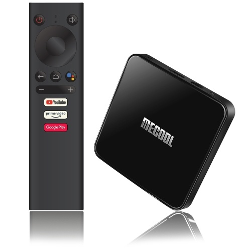 MECOOL KM3 Smart Android 9.0 TV Box Media Player Amlogic S905X2 4GB+64GB Dual Wifi Bluetooth 4.0 Voice Remote Control Miracast Airplay
MECOOL KM3 Smart Android 9.0 TV Box Media Player Amlogic S905X2 4GB+64GB Dual Wifi Bluetooth 4.0 Voice Remote Control Miracast Airplay