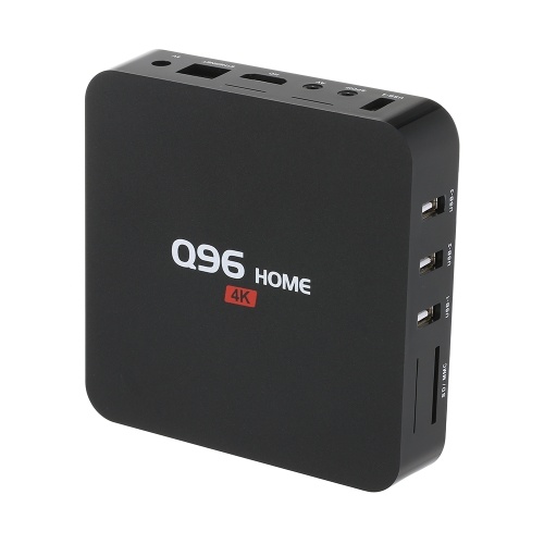 Q96 HOME Smart Android 8.1 TV Box RK3229 Quad Core UHD 4K Media Player 1GB / 8GB 2.4G WiFi H.265 VP9 HDR10 Видеоплеер с дистанционным управлением
Q96 HOME Smart Android 8.1 TV Box RK3229 Quad Core UHD 4K Media Player 1GB / 8GB 2.4G WiFi H.265 VP9 HDR10 Видеоплеер с дистанционным управлением