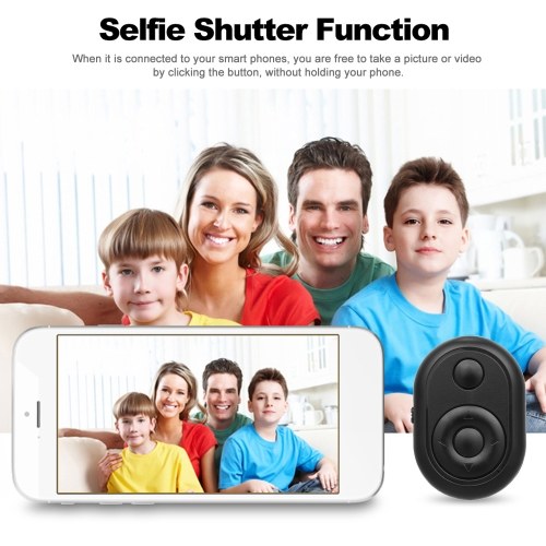 Bluetooth Camera Shutter BT Remote Shutter Self Timer Page Flip Video Record Remote Controller for Android iOS Smart Phones
Bluetooth Camera Shutter BT Remote Shutter Self Timer Page Flip Video Record Remote Controller for Android iOS Smart Phones