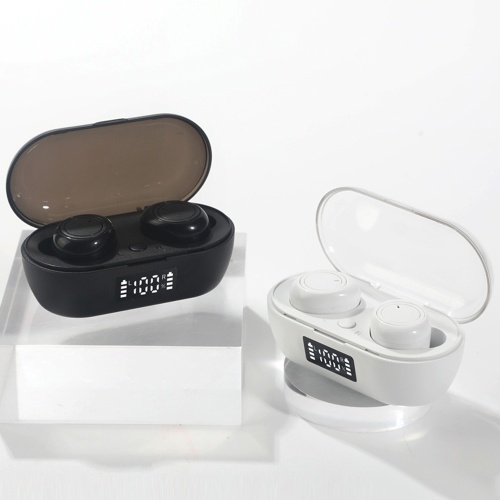 Bluetooth 5.0 Mini TWS Earbuds True Wireless Headphones Sport Headset In-ear Earphones with Mic Charging Case Battery Digital Display
Bluetooth 5.0 Mini TWS Earbuds True Wireless Headphones Sport Headset In-ear Earphones with Mic Charging Case Battery Digital Display