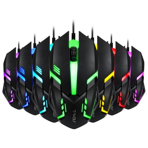 TF230 Wired Gaming Keyboard and Mouse Sets Colorful LED Backlit USB Gaming Keyboard Mouse for Laptop PC Gamers
TF230 Wired Gaming Keyboard and Mouse Sets Colorful LED Backlit USB Gaming Keyboard Mouse for Laptop PC Gamers