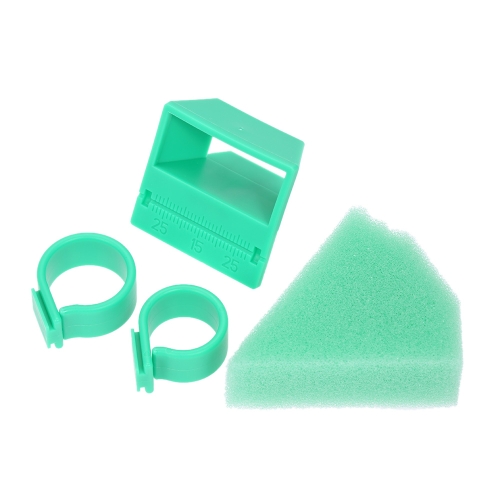 1 Set Dental Autoclavable Plastic Endo Чистый измерительный держатель подставки для держателей пальцев Высокое качество зубов Endo Finger Ring
1 Set Dental Autoclavable Plastic Endo Чистый измерительный держатель подставки для держателей пальцев Высокое качество зубов Endo Finger Ring