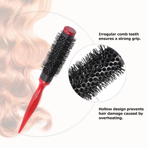 10mm Hair Round Brush Quiff Roller Comb for DIY Hairstyle Salon Hairdressing Round Hairbrush Nylon Comb
10mm Hair Round Brush Quiff Roller Comb for DIY Hairstyle Salon Hairdressing Round Hairbrush Nylon Comb