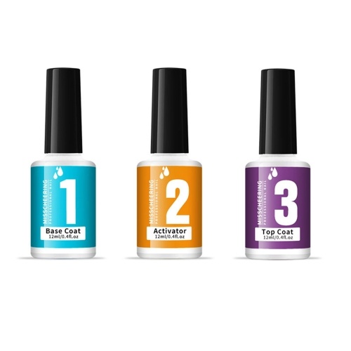 Dipping Powder Nail Liquid Set Nail Glue Kit Including Base Coat Top Coat Activator 3-in-1 Nail Tools
Dipping Powder Nail Liquid Set Nail Glue Kit Including Base Coat Top Coat Activator 3-in-1 Nail Tools