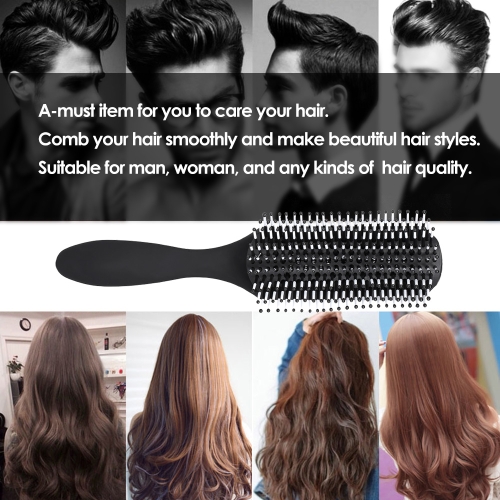 1pc Hair Comb Brush Anti-static Hairbrush 9 Rows Plastic Dentangling Hairdressing Scalp Massage
1pc Hair Comb Brush Anti-static Hairbrush 9 Rows Plastic Dentangling Hairdressing Scalp Massage