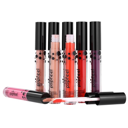 Popfeel 8 Colors Liquid Lipstick Waterproof Lip Gloss Tint Lady Long Lasting Make Up Beauty Matte Lip Sticks
Popfeel 8 Colors Liquid Lipstick Waterproof Lip Gloss Tint Lady Long Lasting Make Up Beauty Matte Lip Sticks
