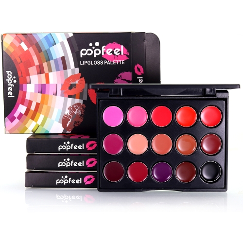 New Makeup Lip Brand Cosmetics Long Lasting Mini Pigment Black Brown Gothic 15 Color Matte Lipstick Palette 
New Makeup Lip Brand Cosmetics Long Lasting Mini Pigment Black Brown Gothic 15 Color Matte Lipstick Palette