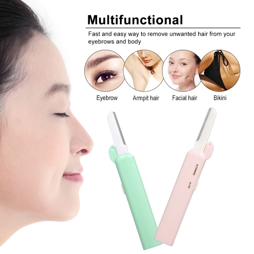 Eyebrow Trimmer Face Razor Shaver Hair Remover Beauty Eyebrow Knife Makeup Cosmetic Tools for Women
Eyebrow Trimmer Face Razor Shaver Hair Remover Beauty Eyebrow Knife Makeup Cosmetic Tools for Women