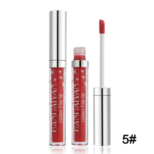 HANDAIYAN Glitter Flip Lipstick Non-stick Diamond Shinning Lipgloss Shimmer Радужная русалка Glitter Длительные жидкие губные помады Bling Bling Metallic Lip Gloss (# 1 Purple)
HANDAIYAN Glitter Flip Lipstick Non-stick Diamond Shinning Lipgloss Shimmer Радужная русалка Glitter Длительные жидкие губные помады Bling Bling Metallic Lip Gloss (# 1 Purple)