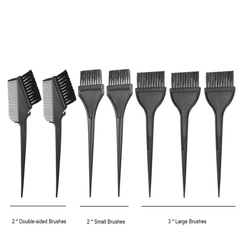 7pcs Hair Coloring Comb Kit Hair Dyeing Brushes Set Double-sided Hair Tint Tool Black Hairdressing Tool
7pcs Hair Coloring Comb Kit Hair Dyeing Brushes Set Double-sided Hair Tint Tool Black Hairdressing Tool