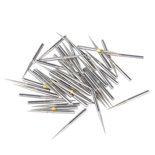 50Pcs Dental Diamond Burs Drill Dental High Speed Burs Teeth Polishing & Smoothing Tool
50Pcs Dental Diamond Burs Drill Dental High Speed Burs Teeth Polishing & Smoothing Tool