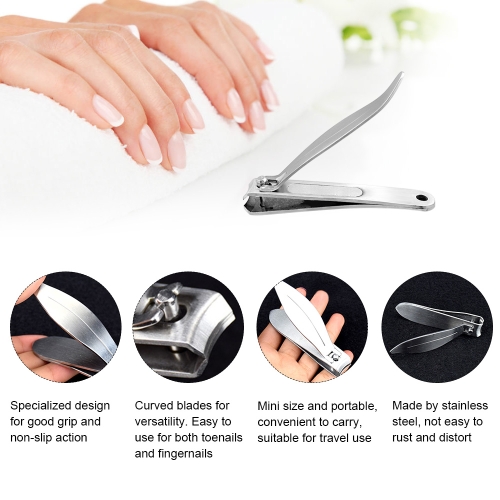 Nail Clipper Cutter Nail Cutting Trimmer Toenail Fingernail Cutter Stainless Steel Toenail Clippers for Thick Nails
Nail Clipper Cutter Nail Cutting Trimmer Toenail Fingernail Cutter Stainless Steel Toenail Clippers for Thick Nails