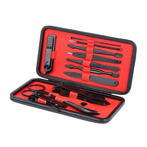 Stainless Steel Nail Clipper Kit Nail Tools Manicure & Pedicure Set Professional Travel & Grooming Kit With Storage Case
Stainless Steel Nail Clipper Kit Nail Tools Manicure & Pedicure Set Professional Travel & Grooming Kit With Storage Case