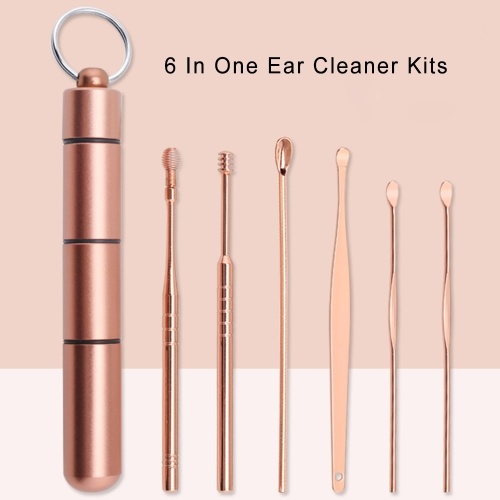 6 шт. / Компл. Наборы для чистки ушей из нержавеющей стали Earpick средство для удаления воска кюретка ушная палочка Ложка для чистки ушей спиральный инструмент для очистки ушей
6 шт. / Компл. Наборы для чистки ушей из нержавеющей стали Earpick средство для удаления воска кюретка ушная палочка Ложка для чистки ушей спиральный инструмент для очистки ушей