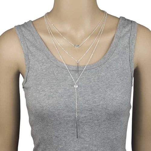 Women's Sexy Multilayer Necklace Small Dots Delicate Necklaces Elegant and Leisure Design for Women
Women's Sexy Multilayer Necklace Small Dots Delicate Necklaces Elegant and Leisure Design for Women