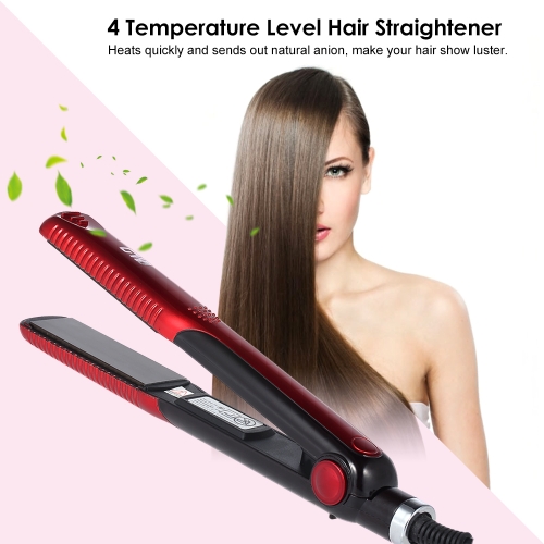 Hair Straightener for Salon Home Use Professional Ceramic Titanium Plate Anti-scald 4 Temperature Modes 45W EU Plug
Hair Straightener for Salon Home Use Professional Ceramic Titanium Plate Anti-scald 4 Temperature Modes 45W EU Plug