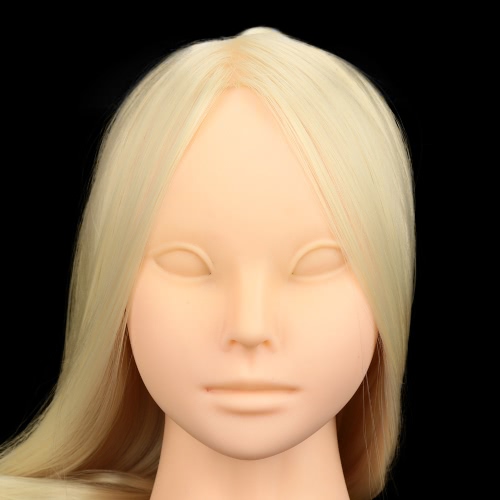 Cosmetology Training Head Model Face Makeup Long Hair False Eyelash Extension Makeup Practice
Cosmetology Training Head Model Face Makeup Long Hair False Eyelash Extension Makeup Practice