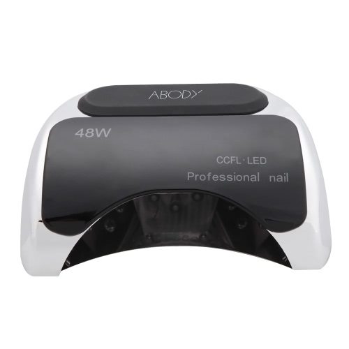 110-220V 48W Professional CCFL + LED UV Lamp Light Beauty Salon Nail Dryer with Automatic Induction Timer Setting
110-220V 48W Professional CCFL + LED UV Lamp Light Beauty Salon Nail Dryer with Automatic Induction Timer Setting
