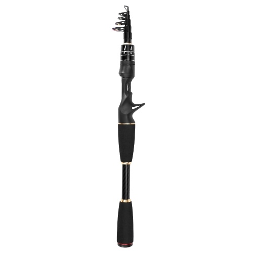 1.8m Carbon Casting Rod Portable Fishing Rod Lightweight Telescopic Travel Fishing Rod Ultra-Sensitive Sea Saltwater Freshwater Rod
1.8m Carbon Casting Rod Portable Fishing Rod Lightweight Telescopic Travel Fishing Rod Ultra-Sensitive Sea Saltwater Freshwater Rod